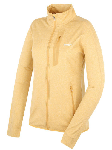 Women's sweatshirt HUSKY Ane L lt. yellow