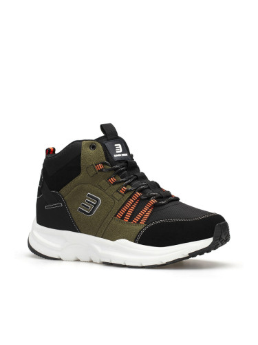 DARK SEER Black Khaki Orange Men's Sneakers