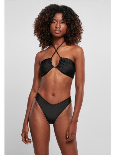 Women's Bikini Recycled Hot V Black