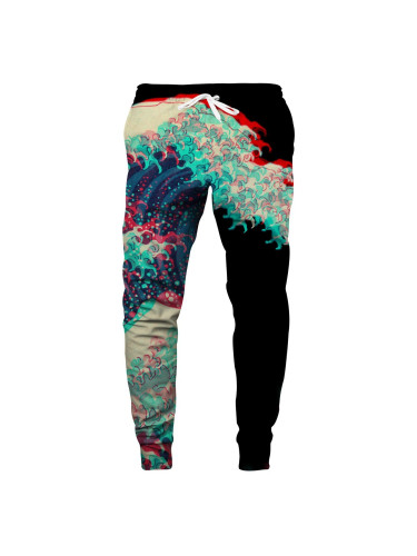 Aloha From Deer Unisex's Great Wave 3D Sweatpants SWPN-PC AFD596