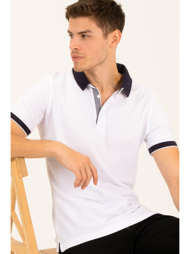 Мъжка поло тениска. dewberry 6987