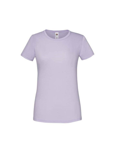 Lavender Iconic women's t-shirt in combed cotton Fruit of the Loom