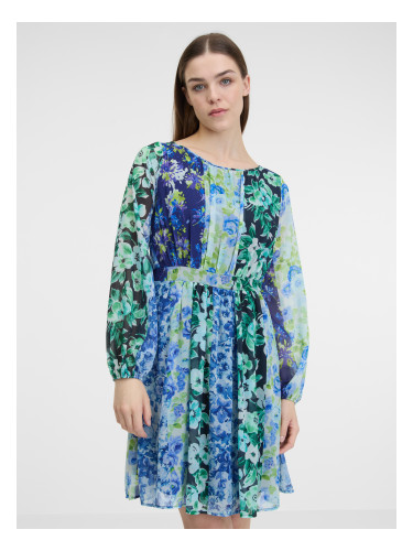 Orsay Blue Women's Floral Dress - Women's
