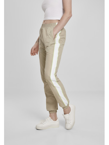 Women's Piped Track Trousers Concrete/Electric Lime