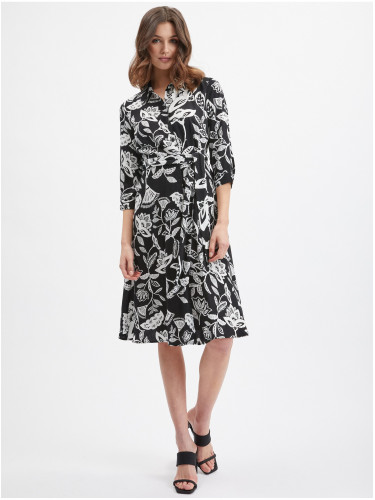Orsay Black Women's Floral Dress - Women's