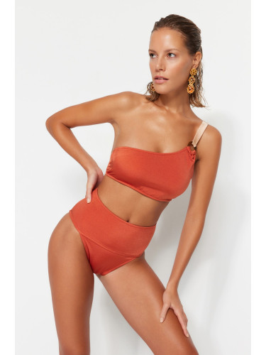 Дамско долнище на бански  Trendyol Basic