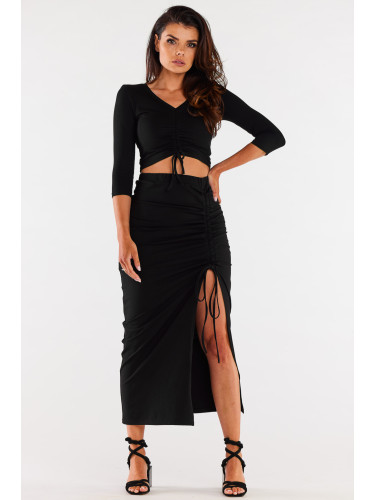 Infinite You Woman's Skirt M305 Black