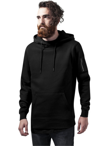 Sweat Bomber Hoody Black