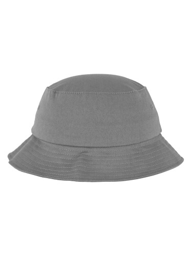 Flexfit Cotton Twill Bucket Hat Grey