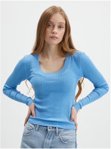 Blue Sweater JDY Plum - Women