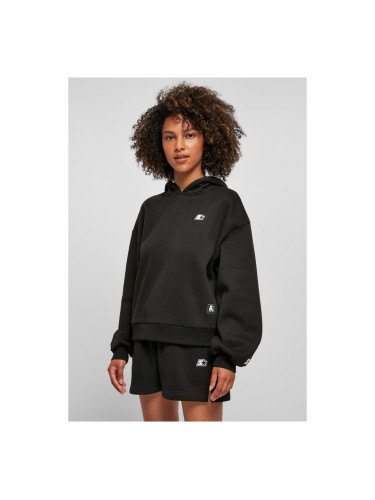 Women's Starter Essential Oversized Hoody Black