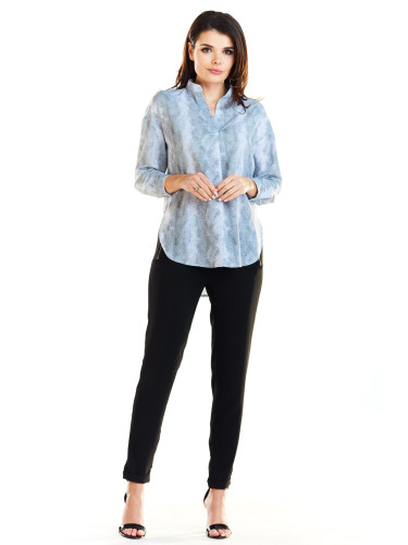Awama Woman's Blouse A261 Grey