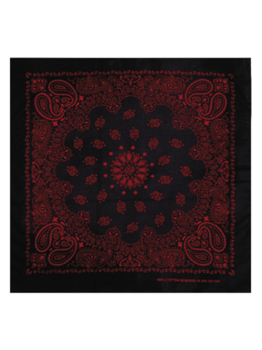 Scarf blk/red