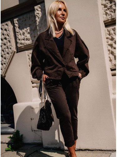 Яке кафяво LeMonada cxp0929. R19