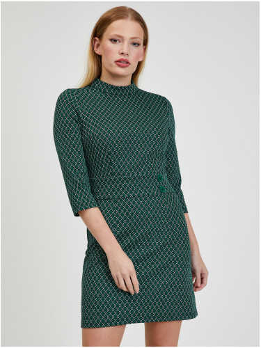 Orsay Green Ladies Patterned Dress - Women