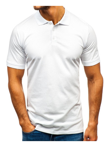 Stylish men's T-shirt 9025 - white,