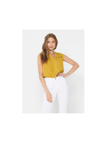 Mustard top ONLY Alexa - Women's