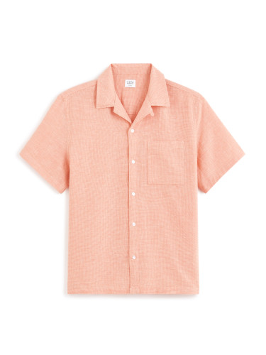 Celio Linen Shirt Fatext - Men's
