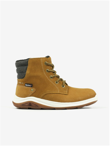 Brown Boys' Insulated Suede Ankle Boots Richter