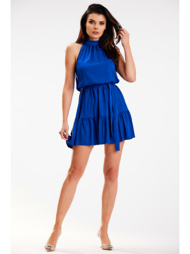 Awama Woman's Dress A580 Blue