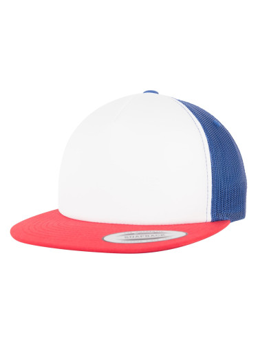 Foam Trucker with White Front Red/wht/Royal