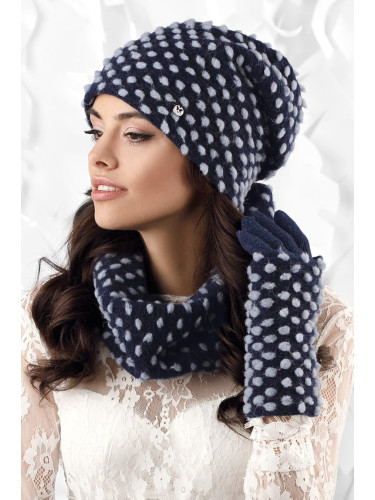 Kamea Woman's Snood K.18.831.12 Navy Blue