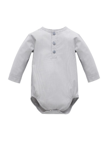 Pinokio Kids's Charlie Longsleeve Polo Bodysuit