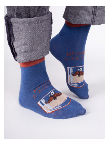 Yoclub Man's Cotton Socks Patterns Colors SKS-0086F-C100