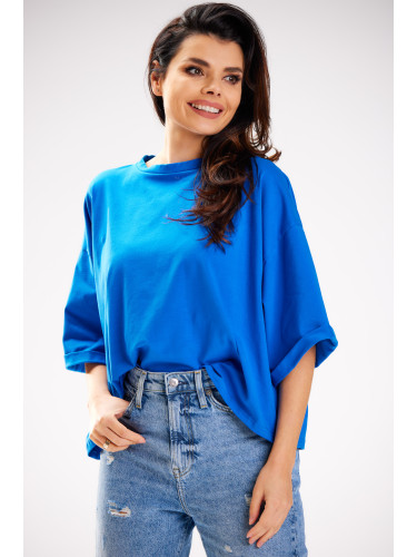 Infinite You Woman's Blouse M265 Blue
