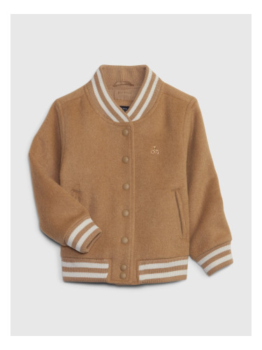 GAP Kids' wool bomber jacket - girls