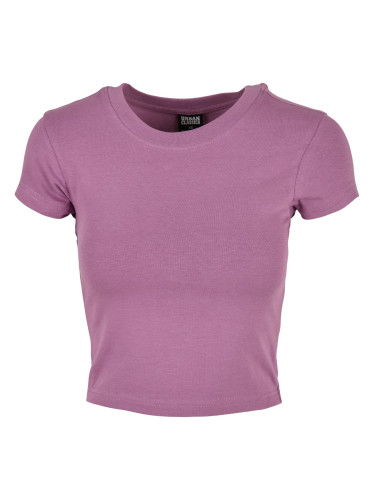 Women's stretch jersey Cropped Tee duskviolet