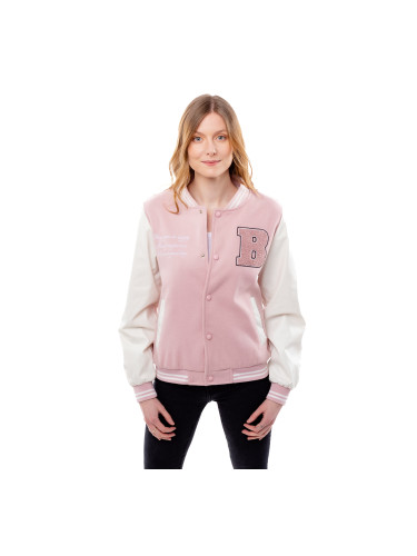 Дамско Бейзболно Яке GLANO - Розово