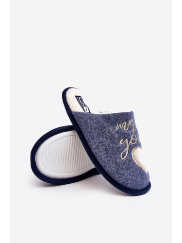 Boto Дамски класически чехли с поларена подплата розови Mabira