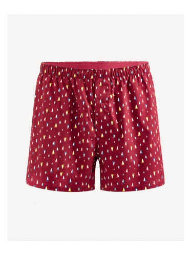 Celio Patterned Shorts Finavire - Men