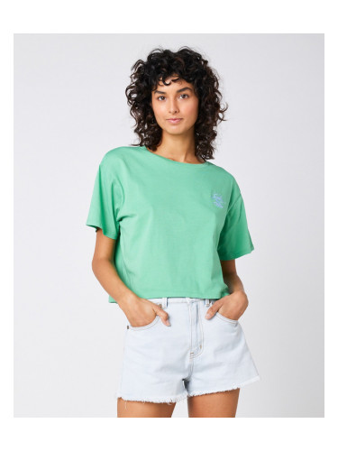 T-Shirt Rip Curl SEARCH ICON CROP TEE Green