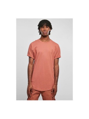Terracotta Long Shape Turnup Tee