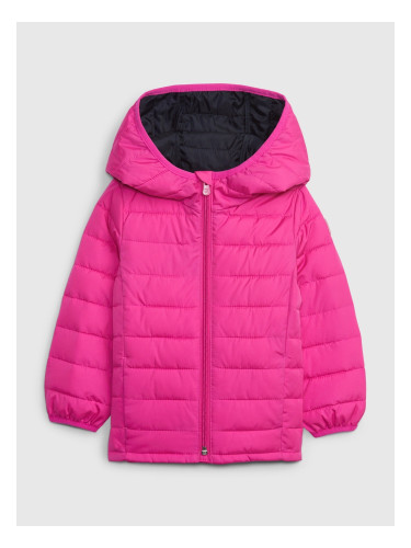 GAP Kids Quilted Jacket Hooded - Girls