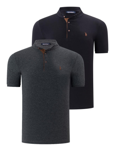 Мъжка поло тениска. dewberry