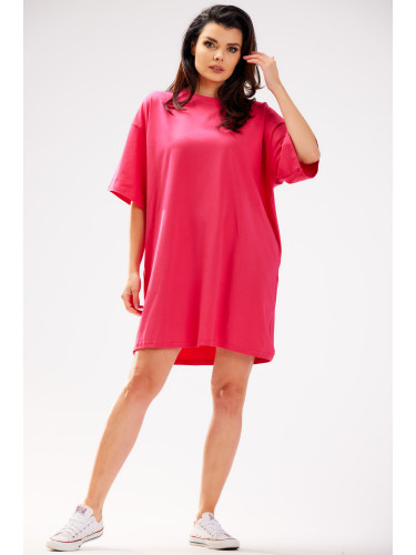 Infinite You Woman's Dress M255 Fuchsia