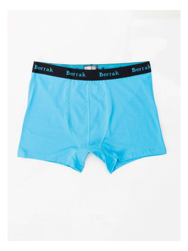 Men's boxers in light blue color