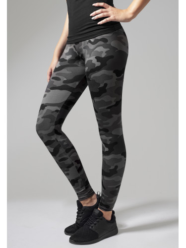 Women's camouflage leggings dark camo