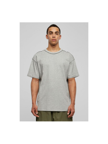 Oversized Inside Out T-Shirt Grey