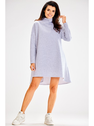 Awama Woman's Dress A609 Grey