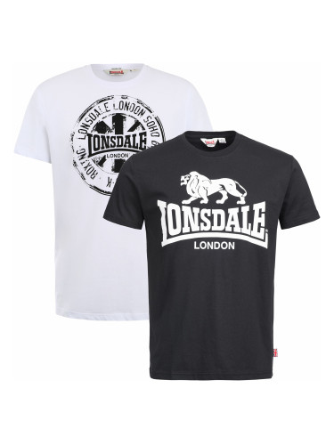 Мъжка тениска Lonsdale 2 Pack