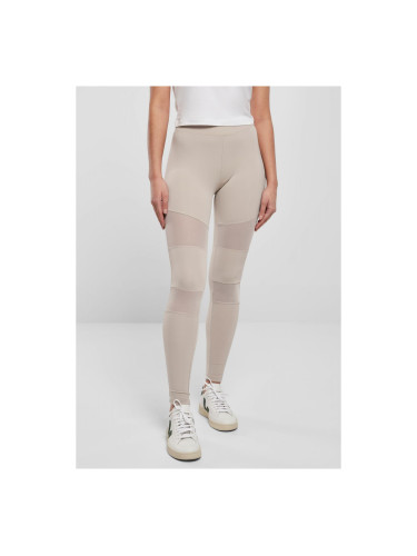 Women's Tech Mesh Leggings in Warm Grey