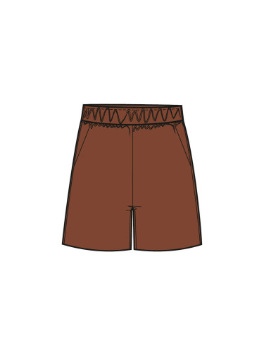 Marisse Women's Shorts L-Sh-4013 Brown