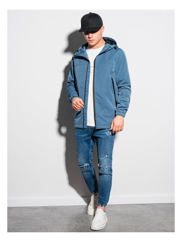 Ombre Облекло Мъжко капитонирано яке в средата на сезона