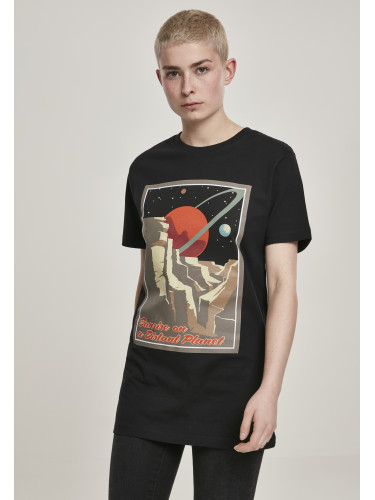 Women's T-shirt Distant Planet black