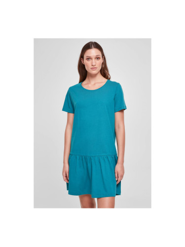 Women's dress Valance blue-green