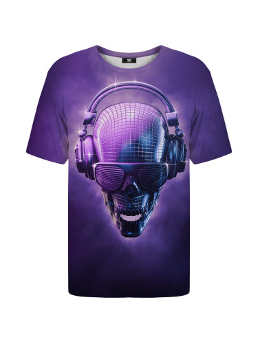 Мъжка тениска Mr. GUGU & Miss GO Disco Skull